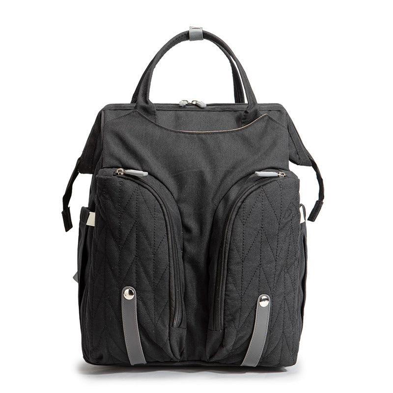 All-In-One Oxford Diaper Backpack